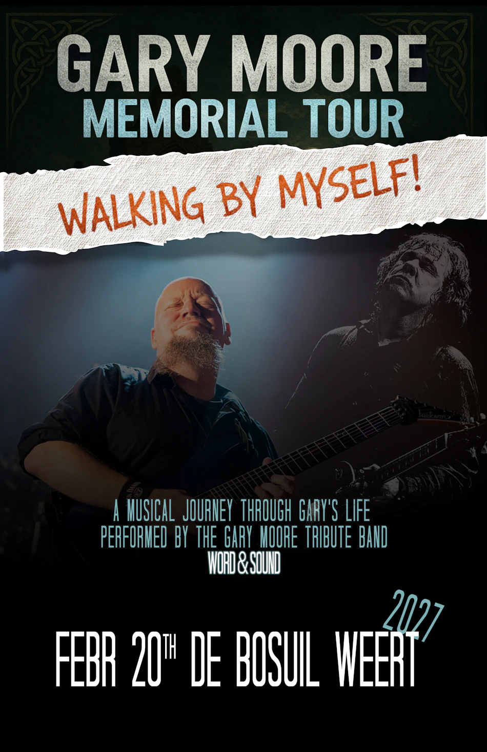 Placeholder for Gary Moore clubtour Poster Bosuil