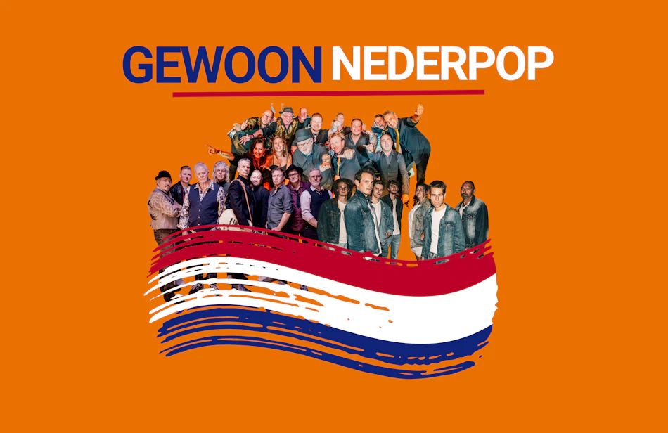 Placeholder for Oranje Rood Wit Blauw Modern Koningsdag Nederland Poster 1920 x 1080 px