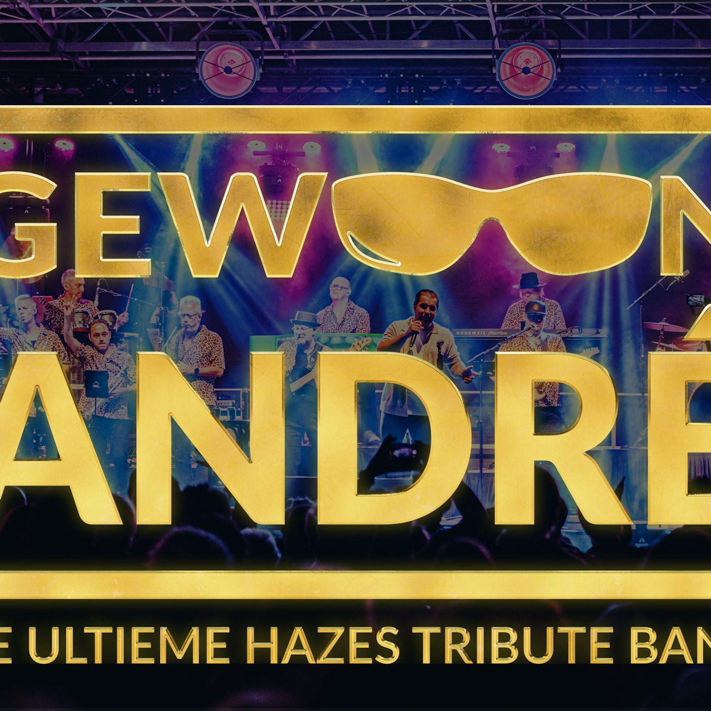Persfoto GEWOON ANDRÉ Logo groot