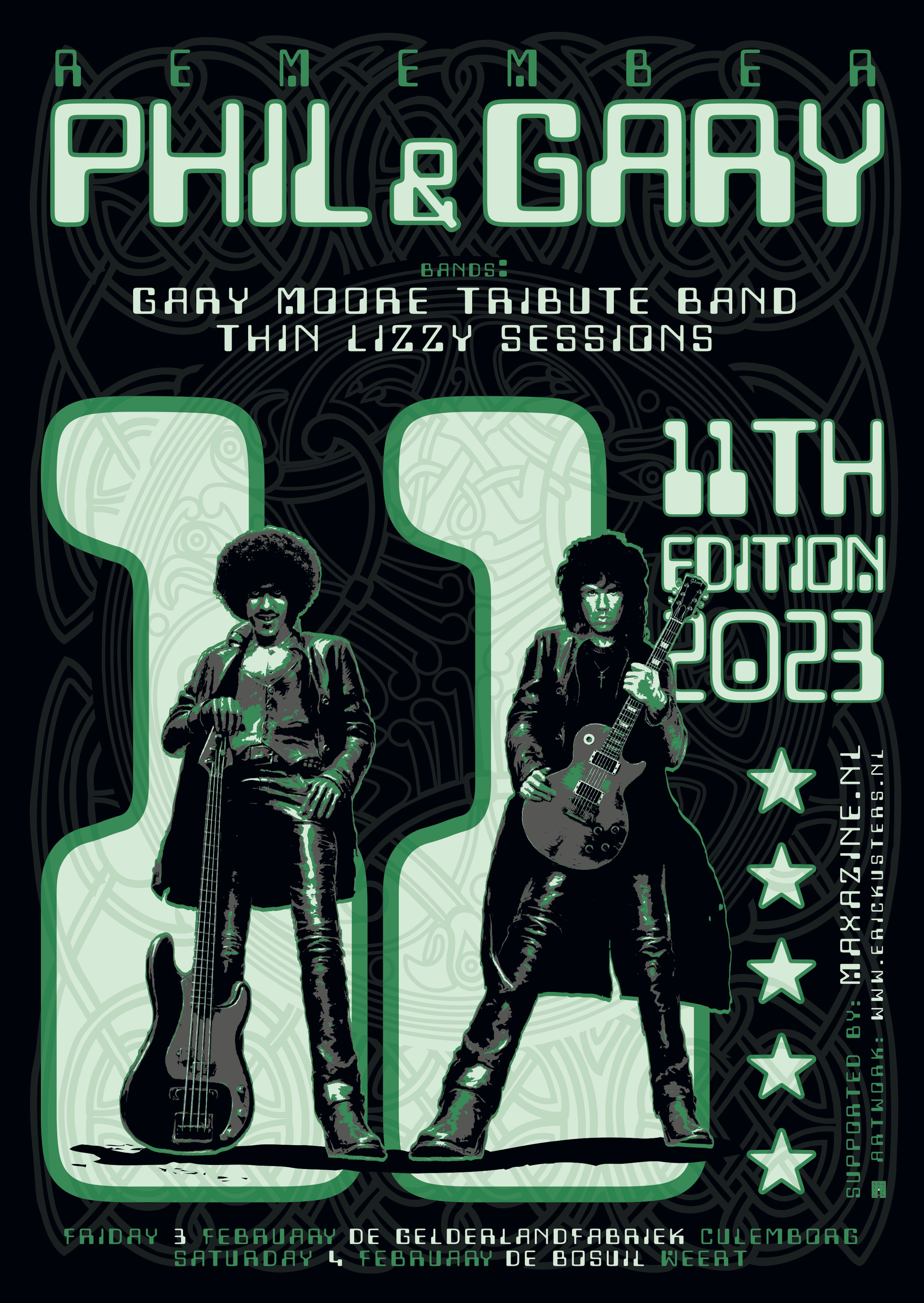 Remember Phil and Gary Poster 2023