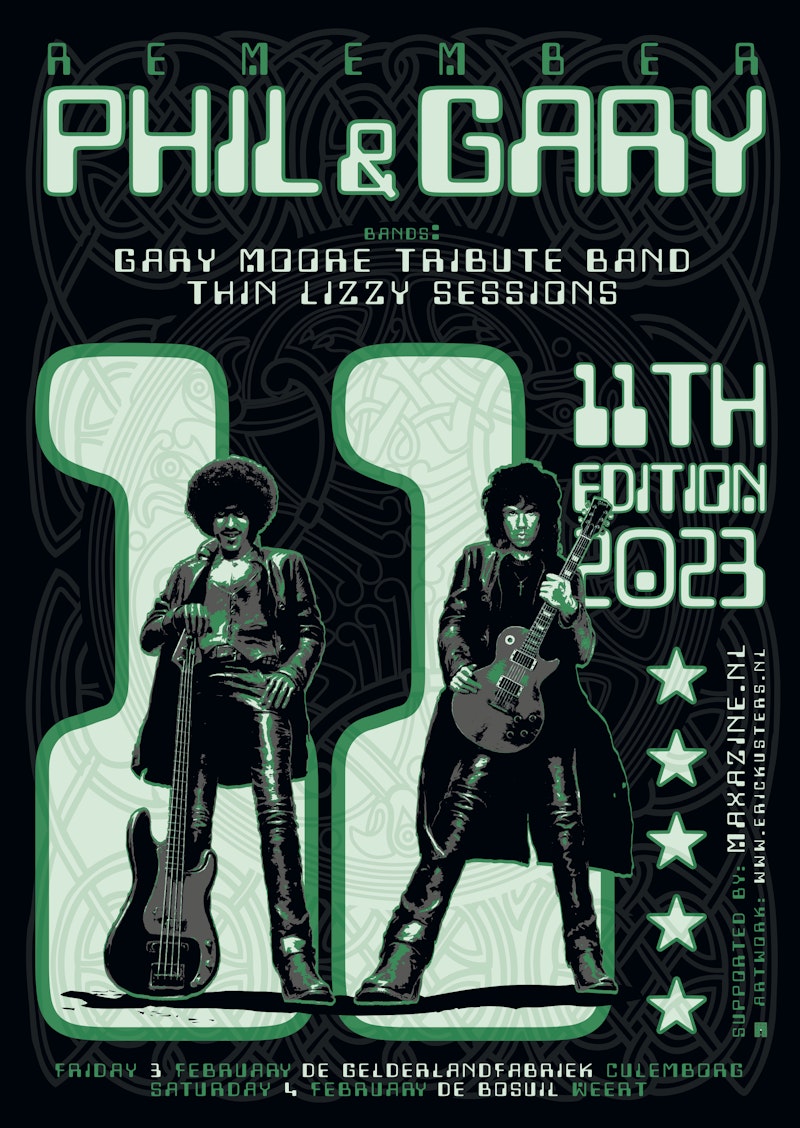 Remember Phil and Gary Poster 2023