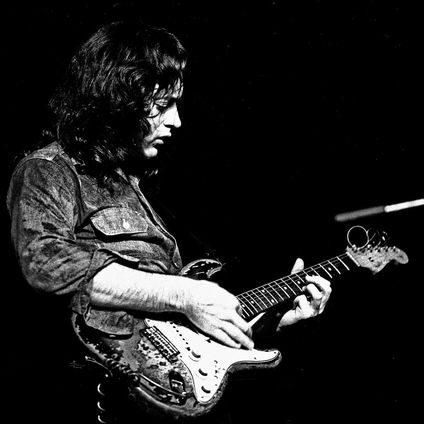 Rory Gallagher and his famous Stratocaster