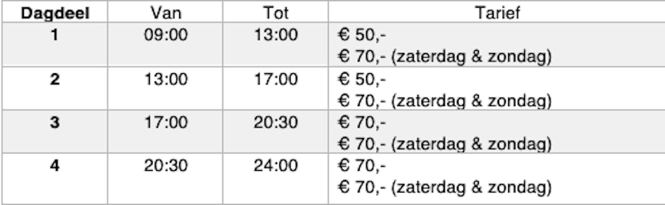 Placeholder for Tarieven per 01 01 2024